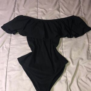 Ruffle one piece 🥰